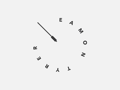 Eamon Tyrer Audio Production audio icon logo metronome production record turntable type vinyl