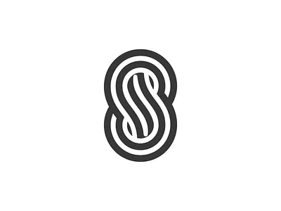 8 mark 8 letter logo logotype mark monogram s symbol typhography