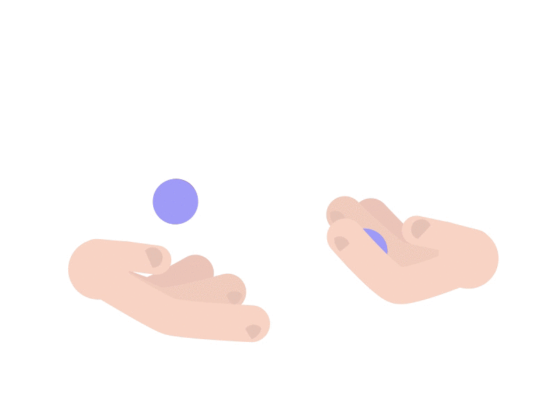 Juggling hands animation balls design fingers flat gif hands juggling motion