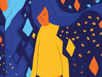 Feminism Lost conceptual editorial editorial illustration feminism illustration magazine pattern sofia sita