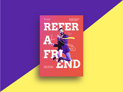 Referal Poster a friend job poster program refer referal wingify