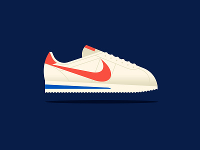 Apple cortez nike shoe sneaker