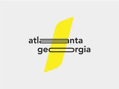 Atlanta Georgia atl atlanta branding design icon identity illustration type typography