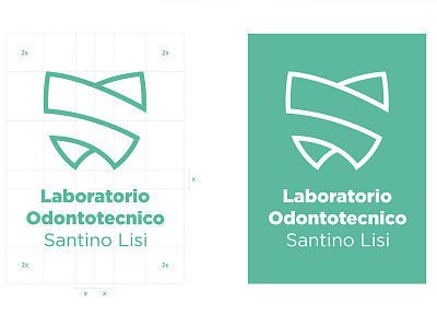 Brand Identity / Santino Lisi brand dental design graphic identity logo medical tooth