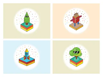 AR Trackables augmented design education fun hyderabad illustration india kids learning reality scifikids shapes