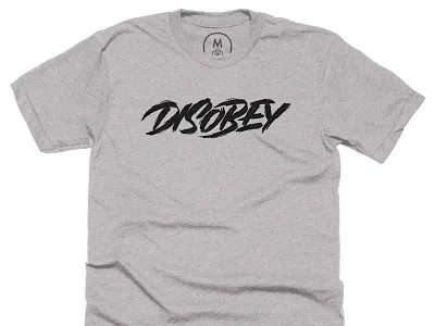 Disobey T-shirt apparel disobey lettering shirt tshirt urban