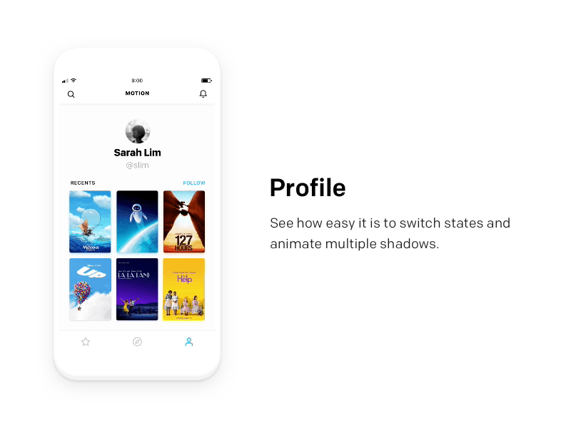 Framer Effects - Examples design effects examples framer prototype