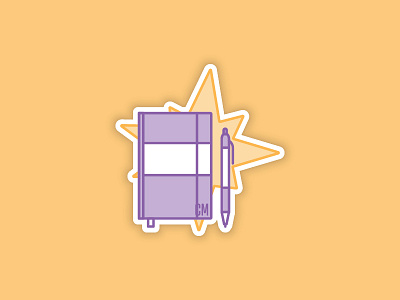 Sketchbook Sticker creative event fun giveaway icon mornings mug nashville pen sketchbook sticker sun