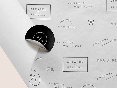 Tissue Paper branding pattern