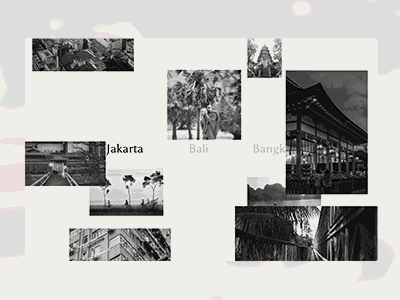 Parallax Gallery Experiment asia bali drag gallery parallax photographer photography scroll