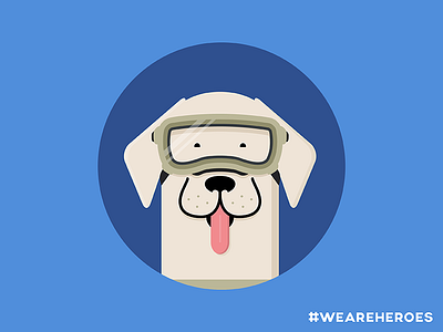 Frida characters design dog dribbble flat illustration invites mexico minimal motion stroke wip