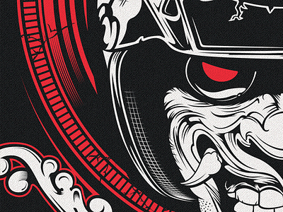 3DTS T-Shirt competition face illustration racer t shirt vector