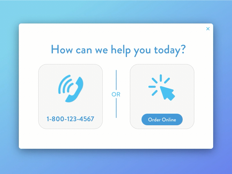 Week 09 - Call or Click Module module principle rvweeklyuichallenge sketch
