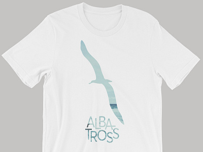 white albatross shirt albatross graphic photo reversed sea shirt