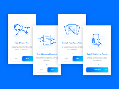 Ministree Walkthrough v2 app field service ios iphone jw ministry ui walkthrough