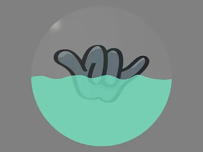 Shakness Monster fun hand heavy illustration legend mash monster myth shaka thick lines thicklines up