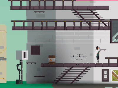 Breakable Walls animation art bomb design game pixel