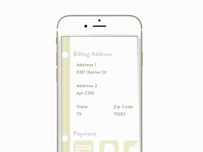 Credit Card app creditcard dailyui ios iphone login minimal ui ux