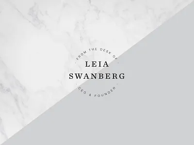 Personal brand mark badge logo logomark personal branding te type typography wordmark