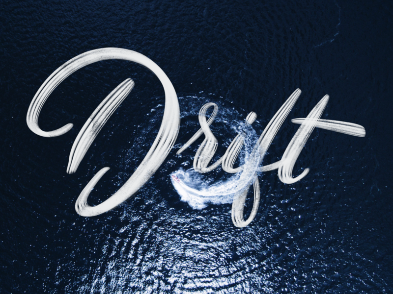 Drift apple apple pencil boat drone ipad ipad pro procreate water waves