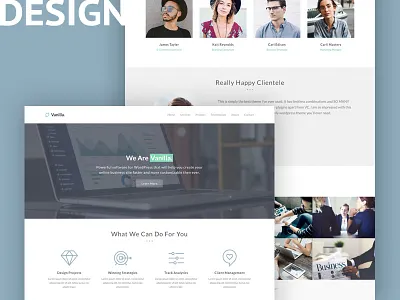 Vanilla Pro Business Web Design business web design web template website wordpress wordpress theme