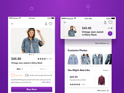 Scroll Behavior • eCommerce App app dribbble ecommerce eshop home marketplace search shop store ui ux