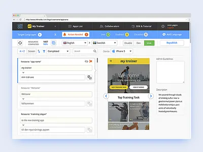 Lingui Dashboard dashboard design digital icons interface ui user ux