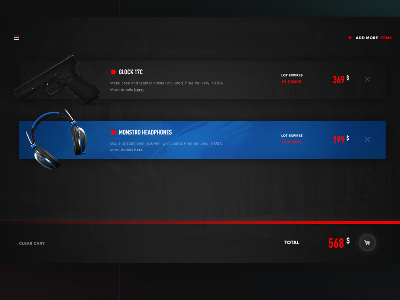 Outlet Online Auction auction black design ecommerce loonars red responsive site ui ux webdesign
