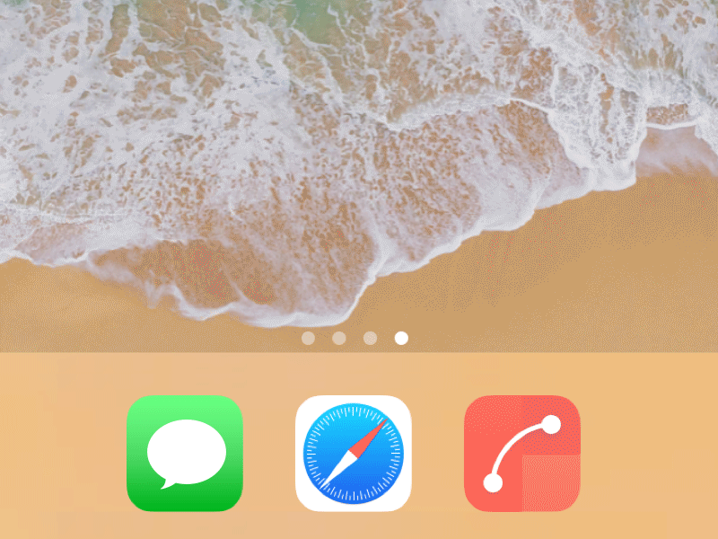 Message App - micro interaction - Concept animation interaction interface ios message ui ux