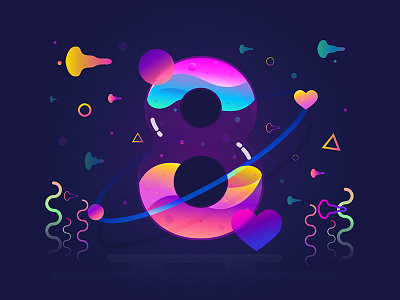 8 graphics illustration