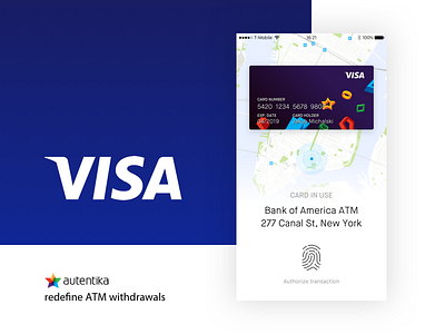 Redefining of ATM withdrawals animation atm experience mobile ui ux visa