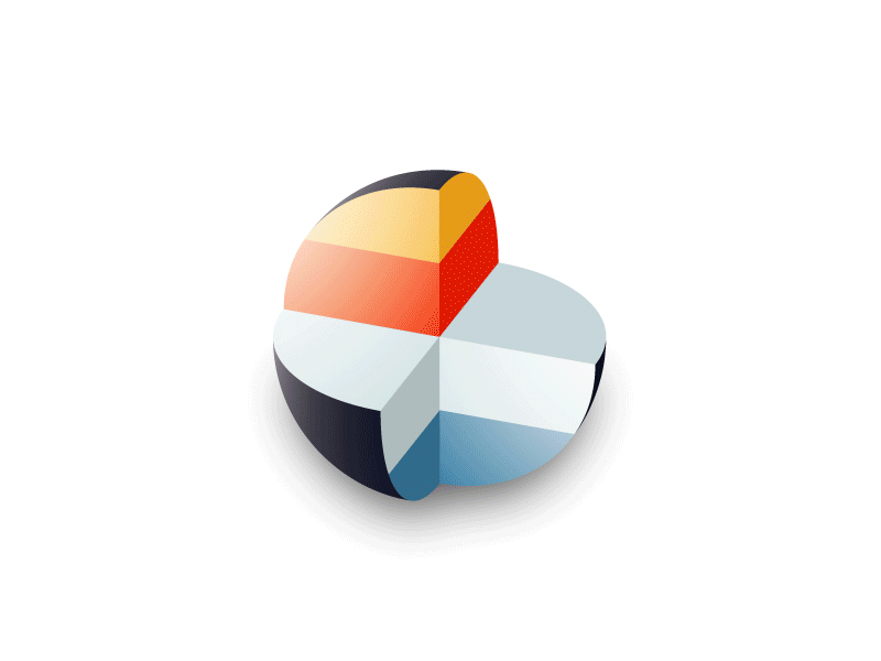 Geometric Exploration - from sketch to result animation art concept design geometry gif isometric motion sketch sphere ui web