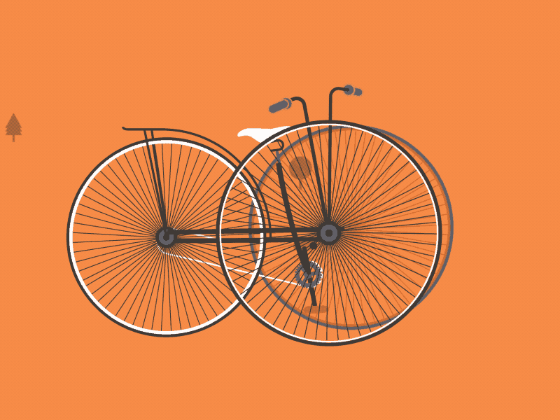 Tricycle bicycle evolution flat tricycle