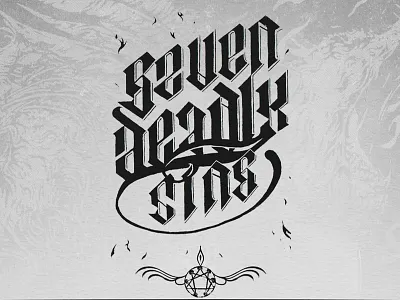 Seven Deadly Sins animal black dark deadly illustration monochrome sin sins