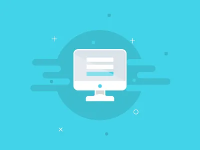 Online Form icon computer form online