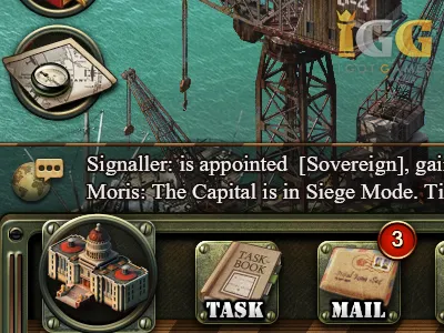 War UI border military ui war window