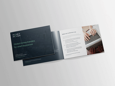 Branding: Money Mover brand branding brochure finance fintech identity logo money print tech technology