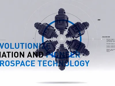 Machines abstract beautiful blue c4d graphics nasa