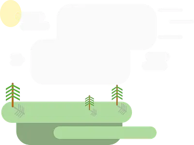 Vectorland adobe challenge land landscape vector xd