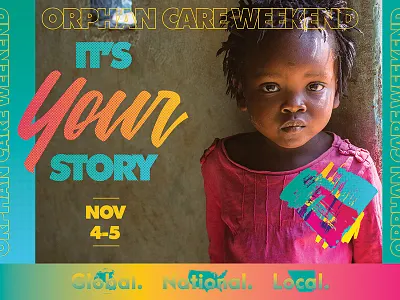 Orphan Care Weekend church halftone heart jesus missions orphan orphan care series sermon sermon series