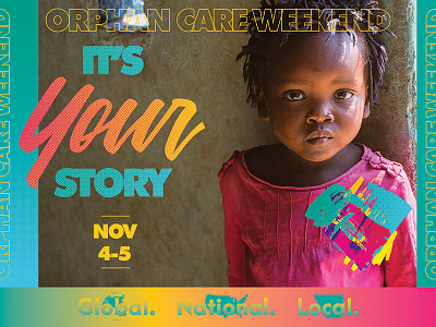 Orphan Care Weekend church halftone heart jesus missions orphan orphan care series sermon sermon series
