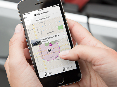Getaround – Carkit Key getaround ios iphone key parking product design ui unlock ux