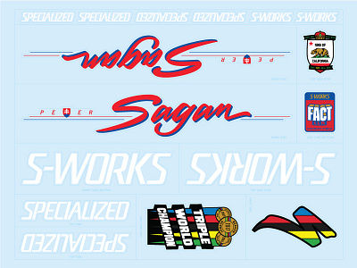 Sagan Decal set