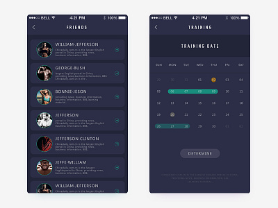 Running Time ui