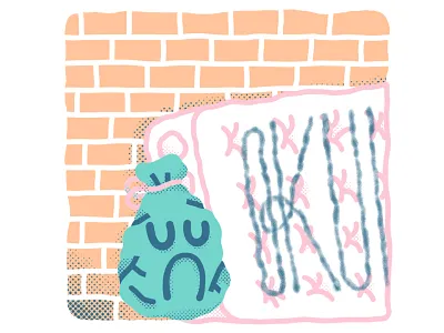 •🝚•🏚☹️🏚•🝚• Sad Trash •🝚•🏚☹️🏚•🝚• • • • arthur arthurplateau character colors cute design illustration pastel plateau sad trash