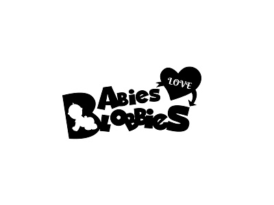 Baby Love baby blobby logo paint