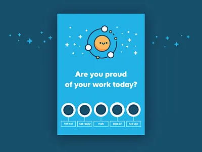 Feedback Board Decal adobe cute decal feedback illustration illustrator planet vector