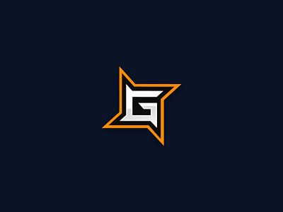 G Logo esport esports g game letter logo mascot viking