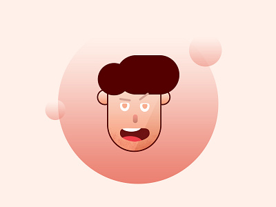 angry Face angry design face
