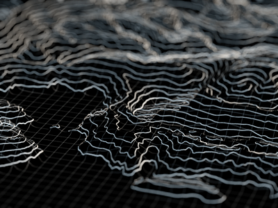 displacement_map 3d cg cyberpunk displacement fui high tech locator map radar sci fi